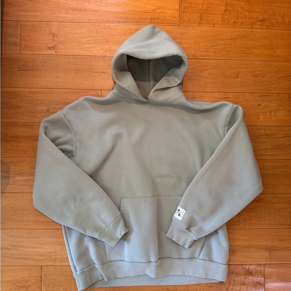 PacSun Men’s Fleece Hoodie XL – Mint Green Pullover Streetwear